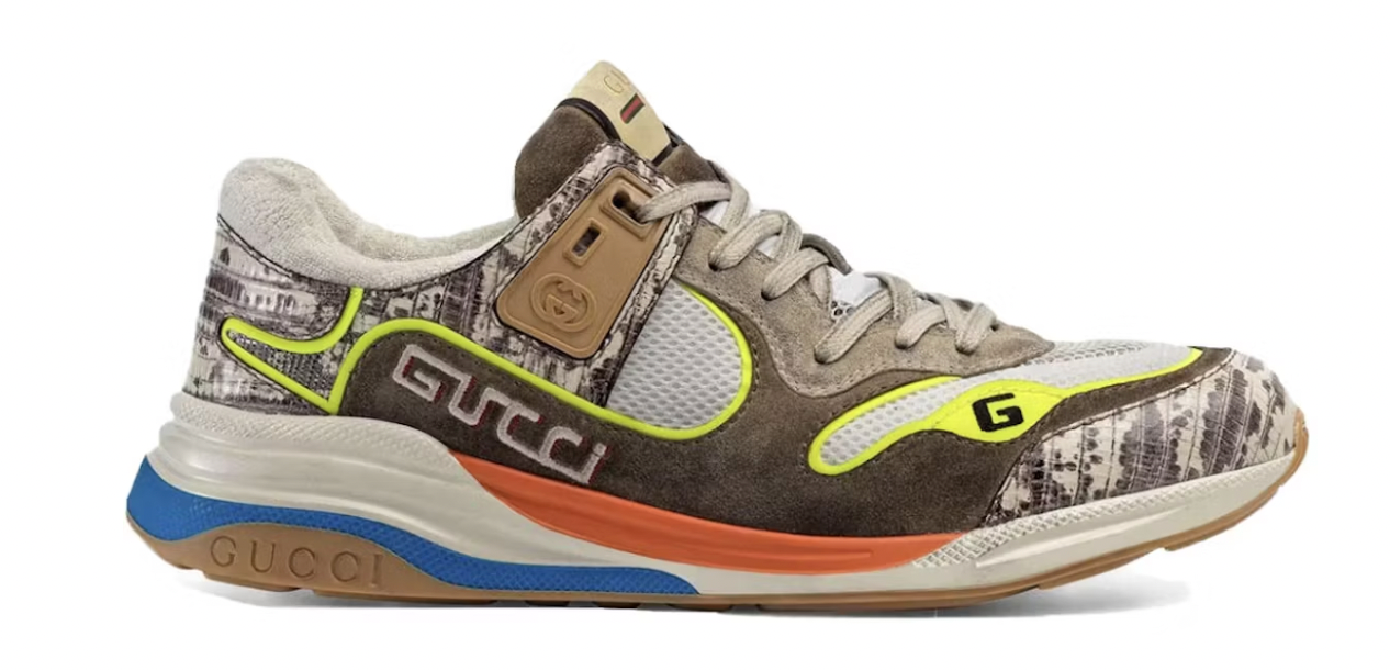 Gucci Ultrapace Snakeskin Rock Tejus Printed