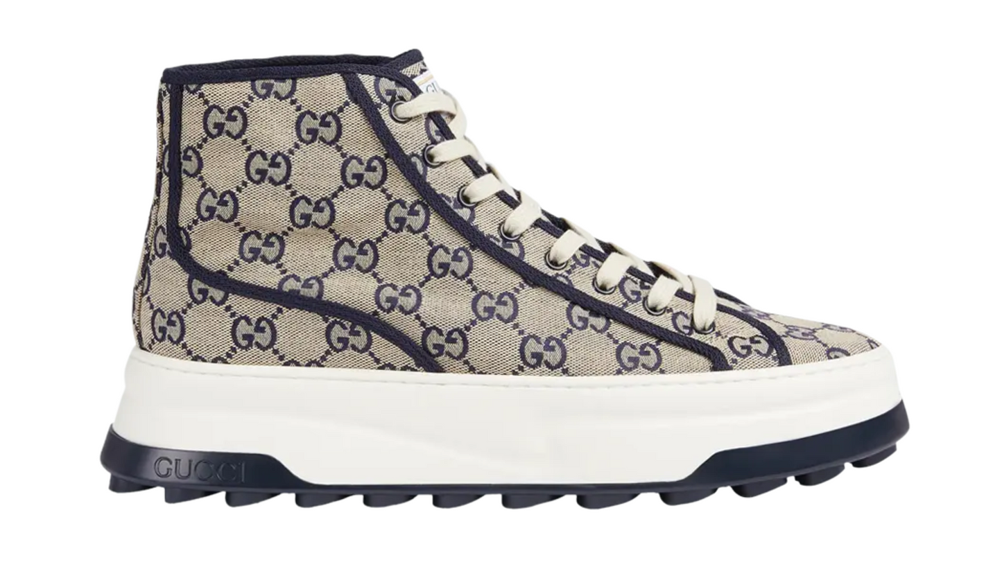 Gucci GG High Beige Blue