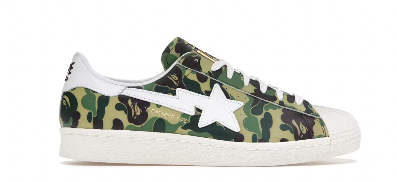 adidas Superstar Bape ABC Camo Green