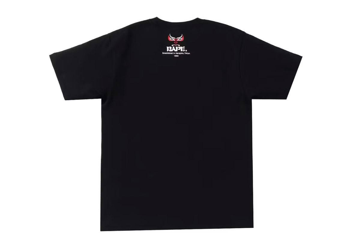 BAPE Japan Culture Kabuki Tee Black