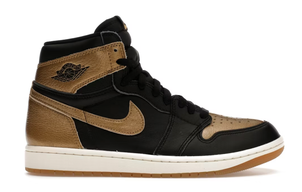 Jordan 1 Retro High OG Black Metallic Gold