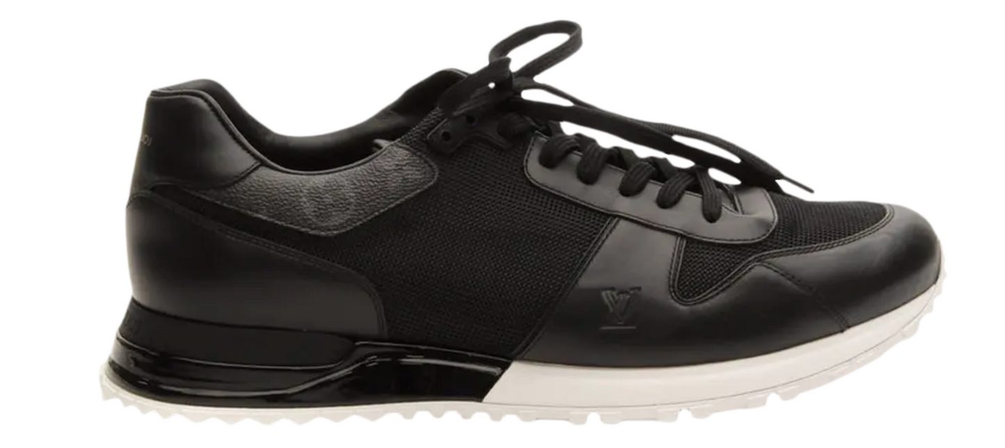 Louis Vuitton Run Away Sneaker Black Monogram