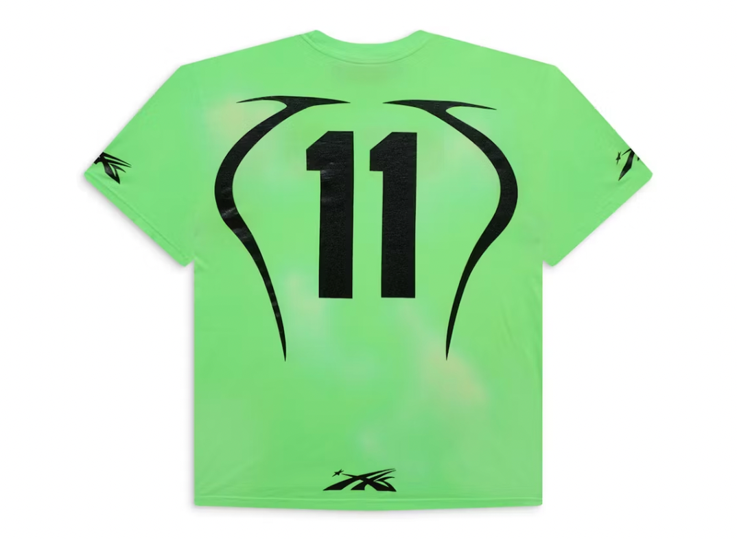 Hellstar Warm Up T-shirt Neon Green
