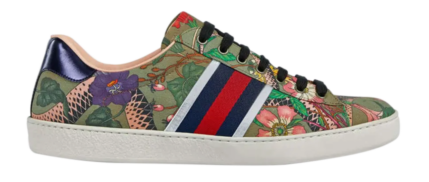 Gucci Flora Snake Sneaker