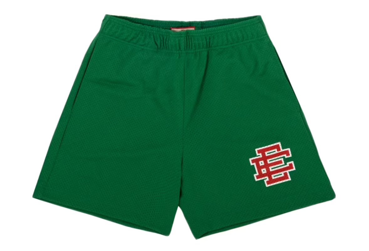 Eric Emanuel EE Basic Shorts Kelly Green Red