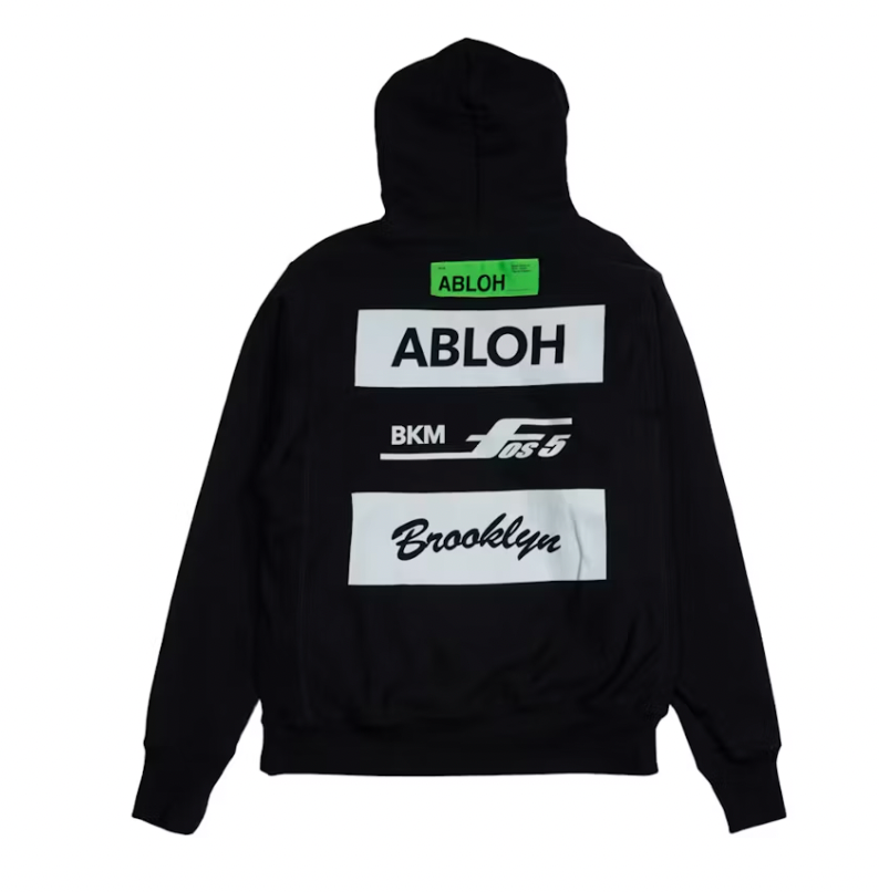 Virgil Abloh Brooklyn Museum FOS Abloh BKM Hoodie Black