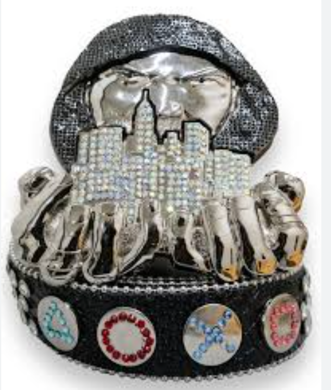 Stolen Arts 4 NY Studded Belt Black