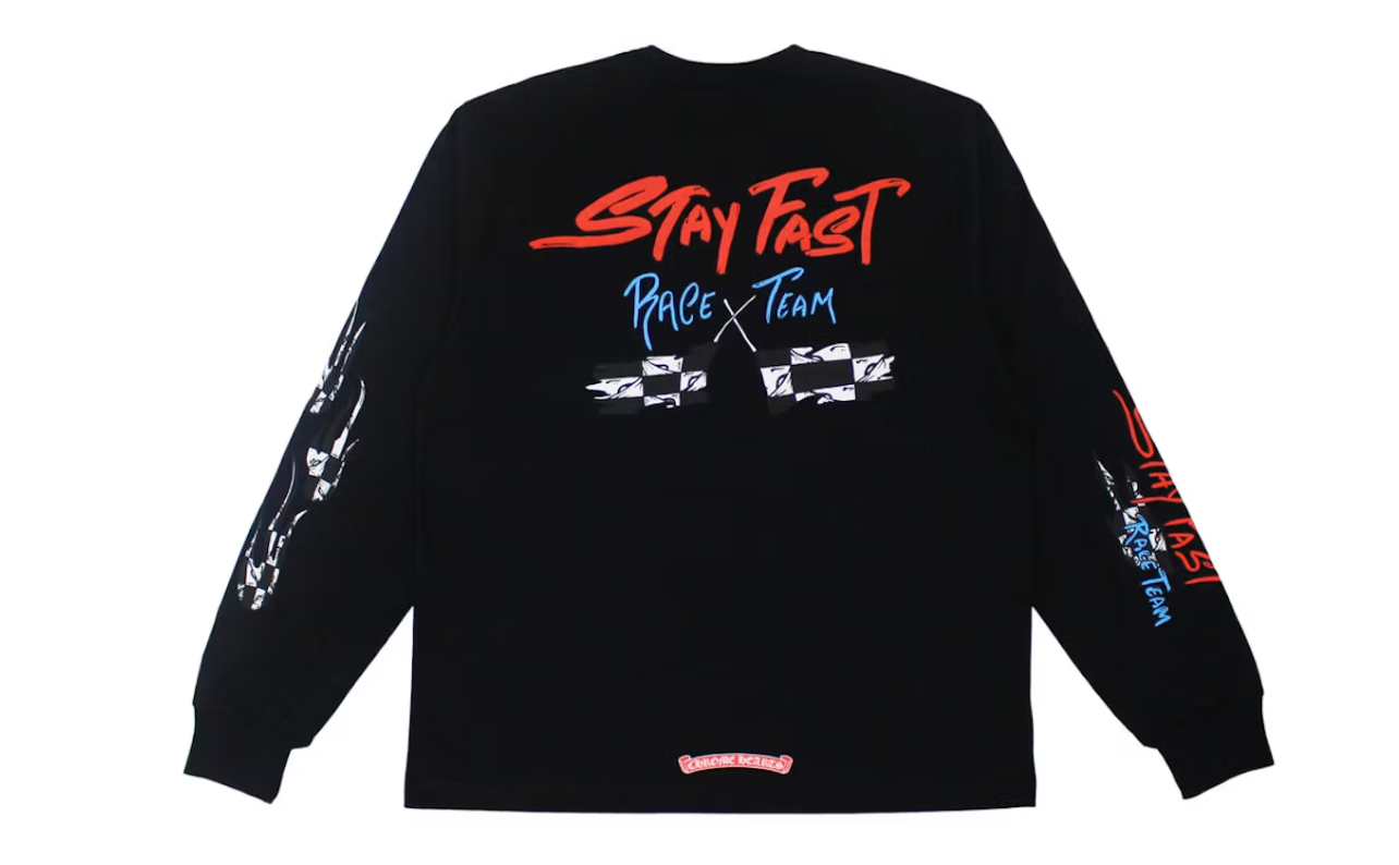 Chrome Hearts Matty Boy Stay Fast L/S T-shirt Black
