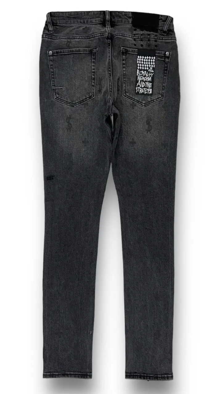 Ksubi Van Winkle Static Black Angels Jeans