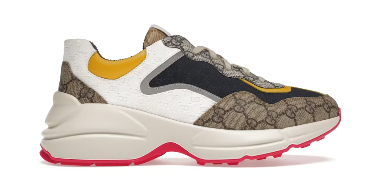 Gucci Rhyton Beige Ebony White Yellow