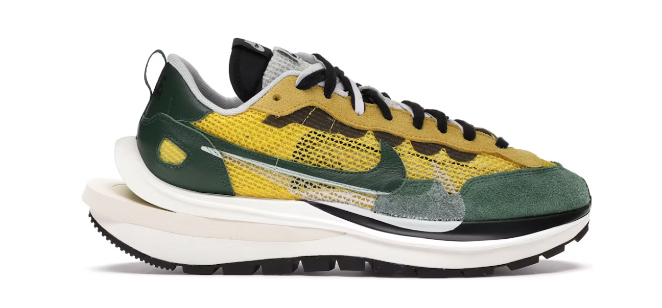Nike Vaporwaffle sacai Tour Yellow Stadium Green