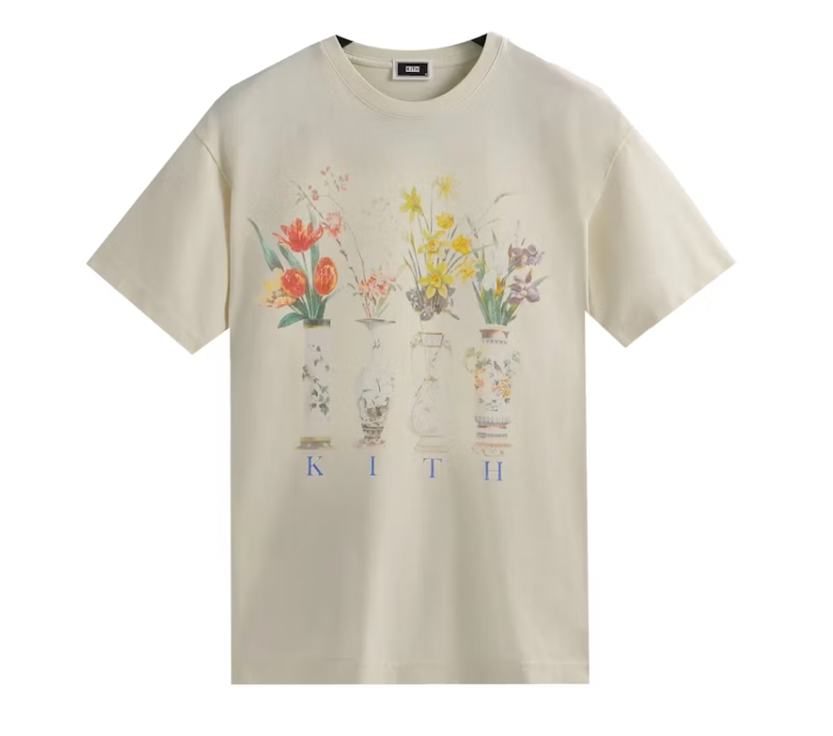 Kith Vase Vintage Tee Sandrift