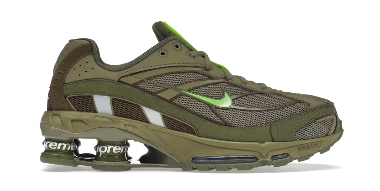 Nike Shox Ride 2 SP Supreme Olive