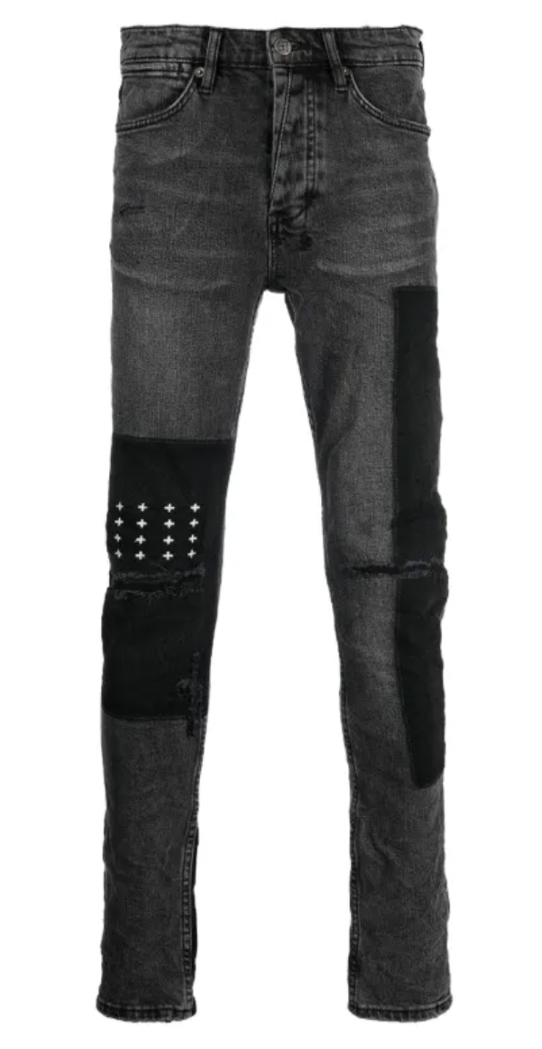Ksubi Van Winkle Chop Up Black