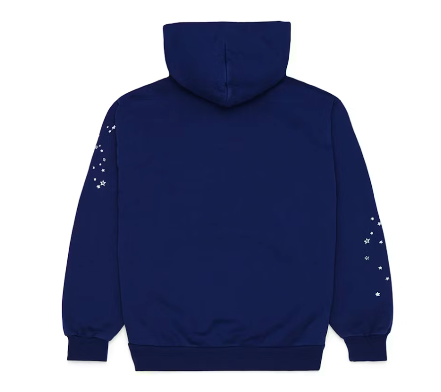 Sp5der OG Web Hoodie Navy