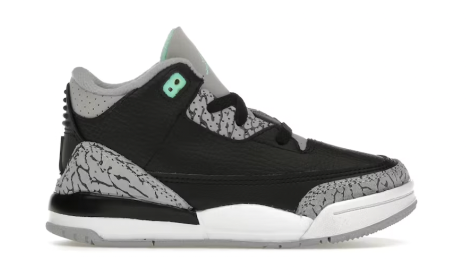 Jordan 3 Retro Green Glow (TD)