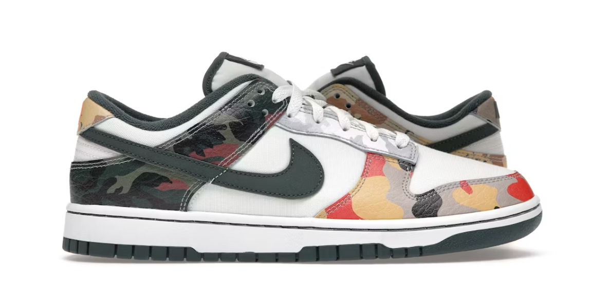 Nike Dunk Low SE Sail Multi-Camo