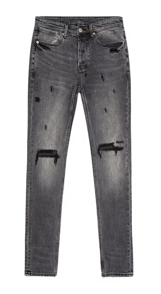 Ksubi Van Winkle Skribed Jeans Black
