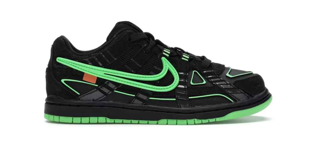 Nike Air Rubber Dunk Off-White Green Strike (PS)