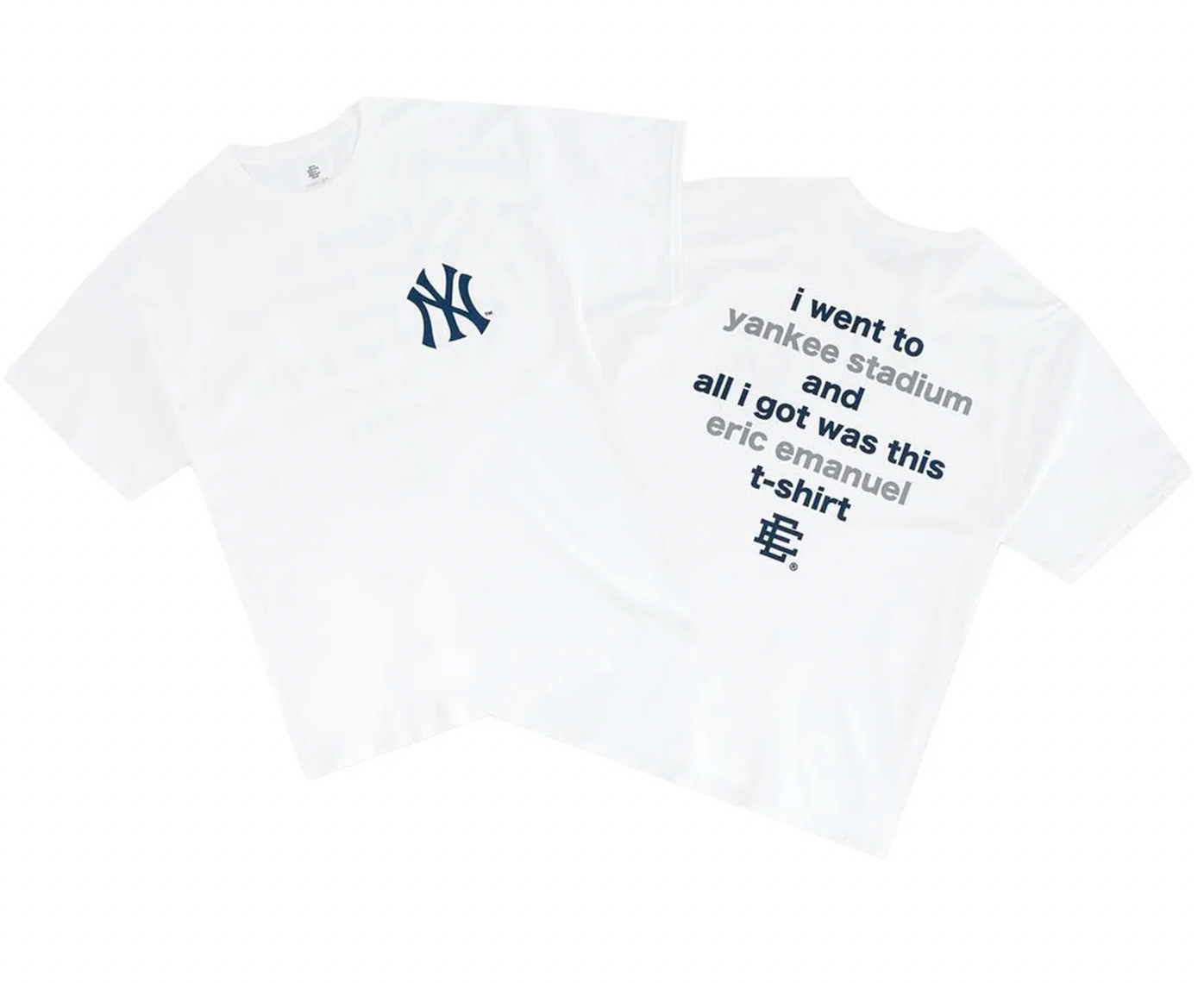 Eric Emanuel EE New York Yankee Stadium Tee White
