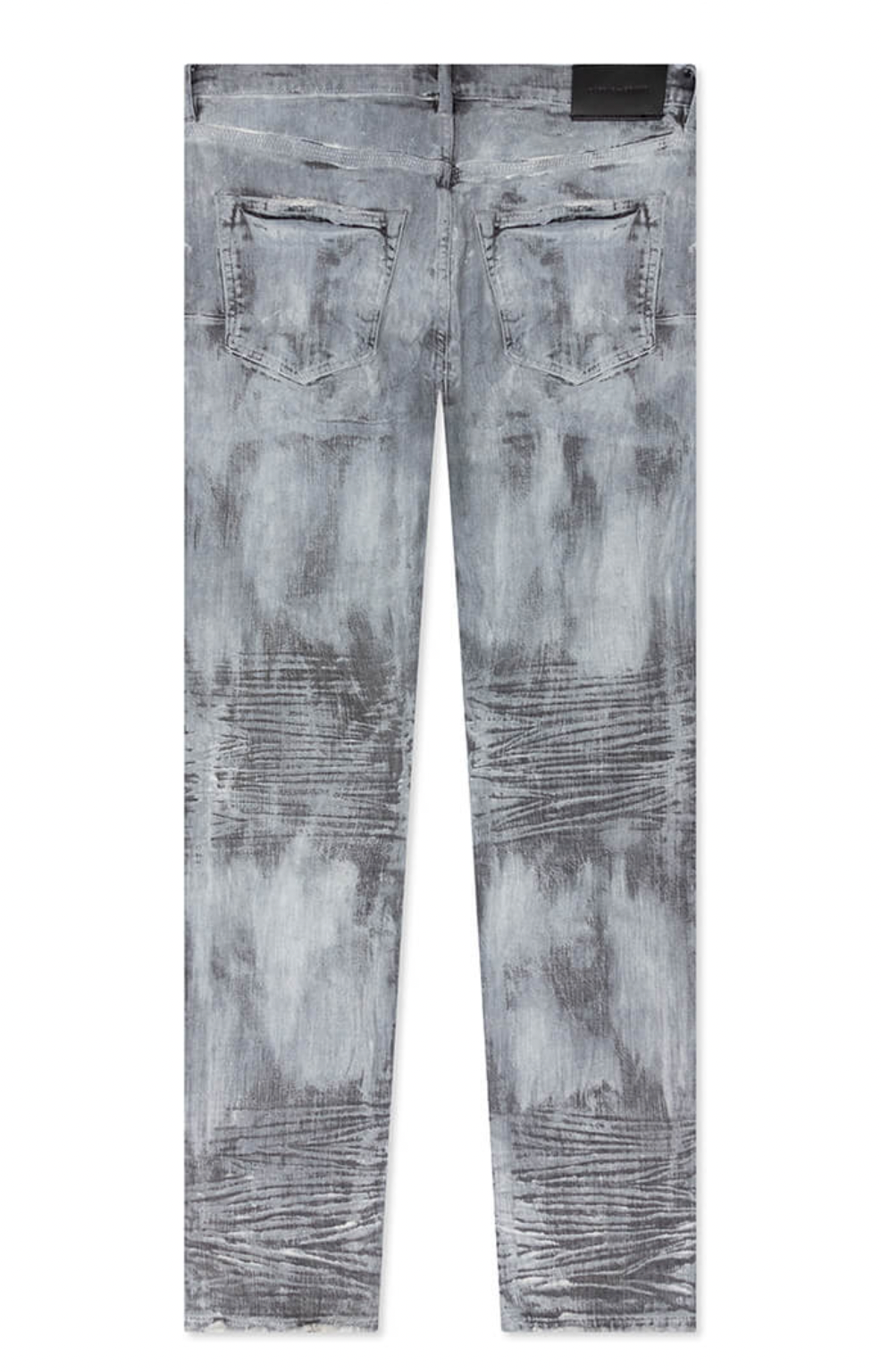 Purple Brand P001 Vintage Grey Pressed Wax Jeans