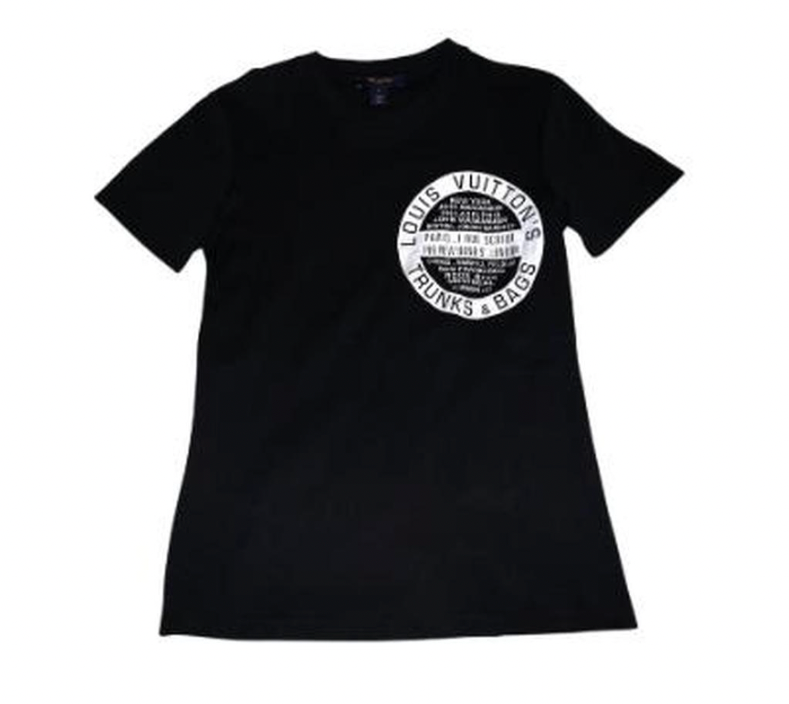 Louis Vuitton Trunks & Bags T-Shirt Black
