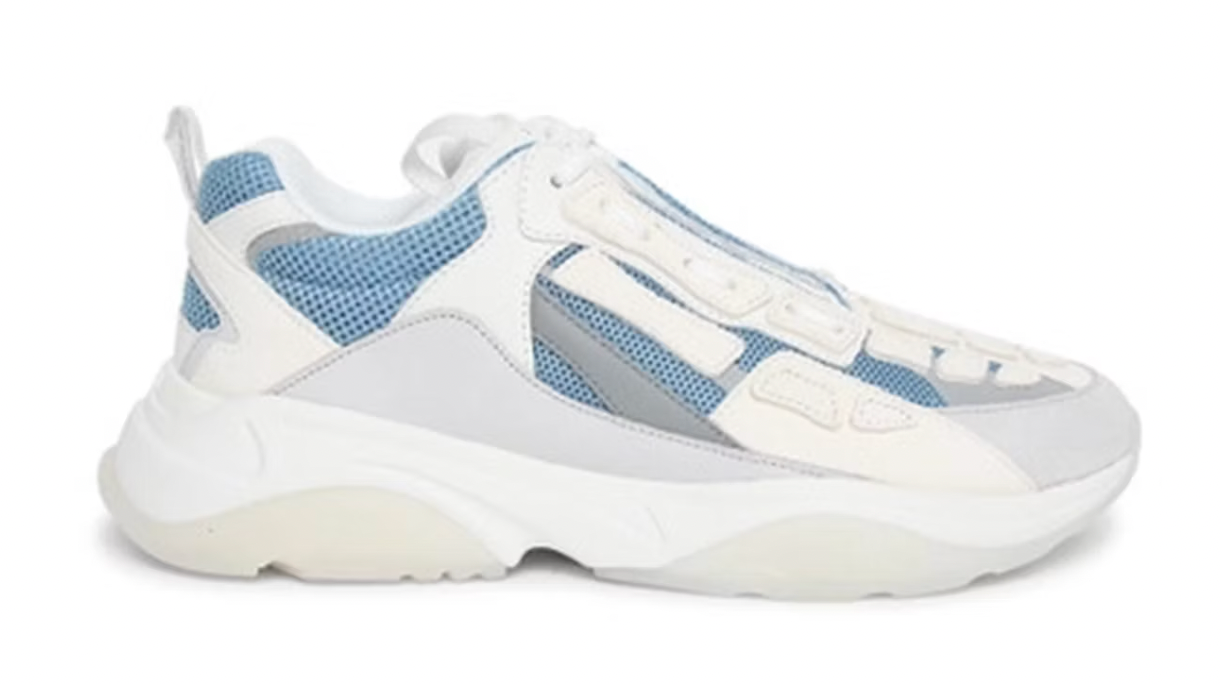 AMIRI Bone Runner Teal White