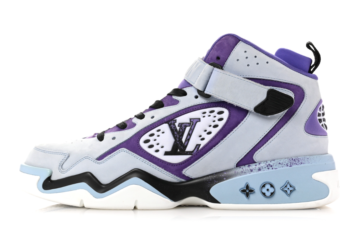 Louis Vuitton LV Trainer 2 Sneakers Blue Purple Grey