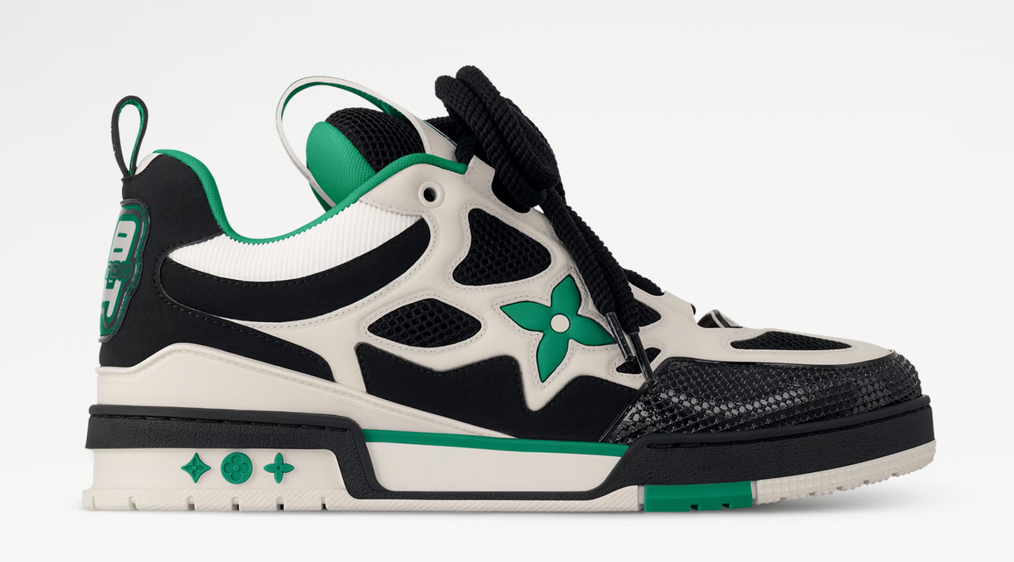 Louis Vuitton LV Skate Sneaker Black White Green