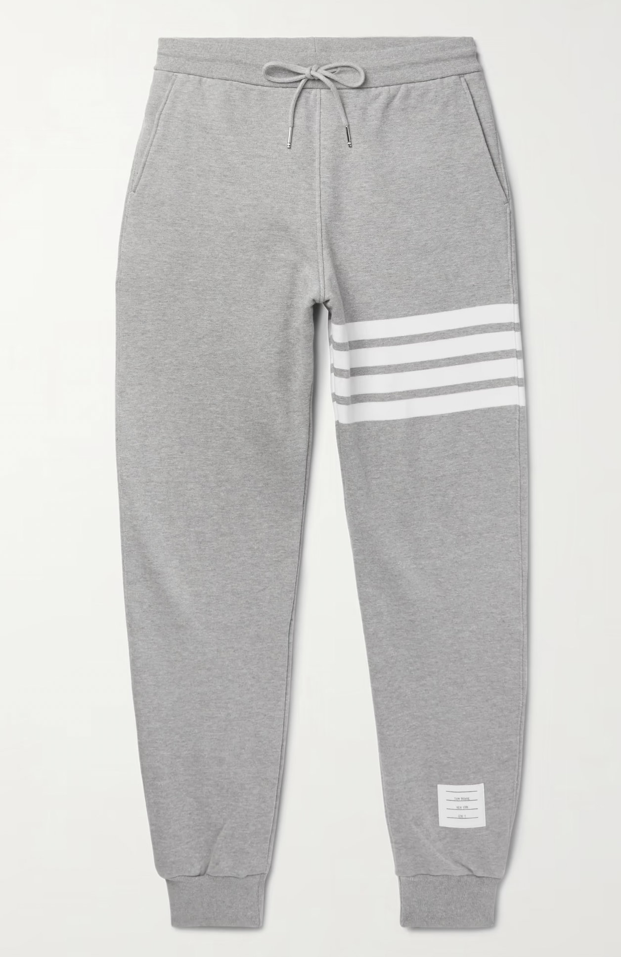 Thom Browne Classic Loopback 4-Bar Full Zip Hoodie & Sweatpants Full Set