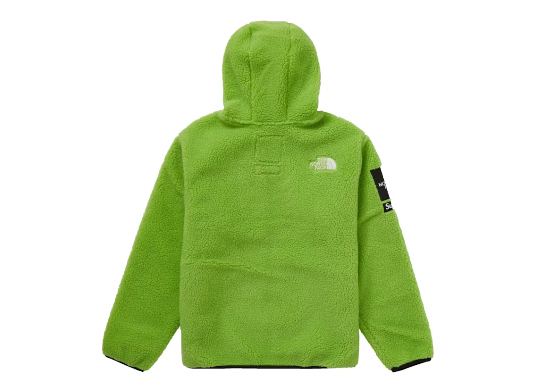 Supreme The North Face S Logo Fleece Jacket Lime