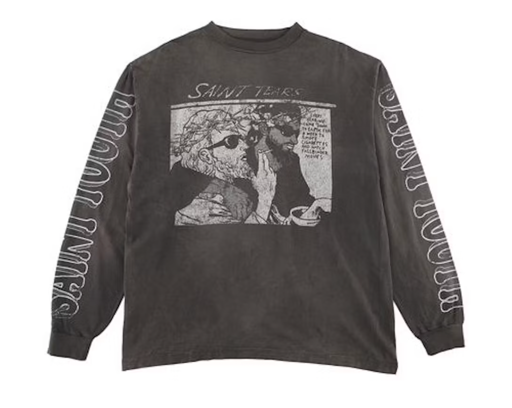 Saint Michael x Denim Tears Saint Tears L/S T-shirt Black