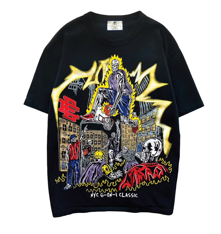 Eric Emanuel Warren Lotas Jump Shot Tee Black