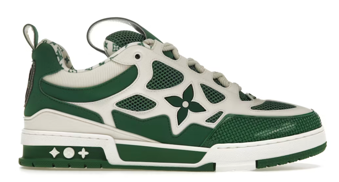 Louis Vuitton LV Skate Sneaker Green White