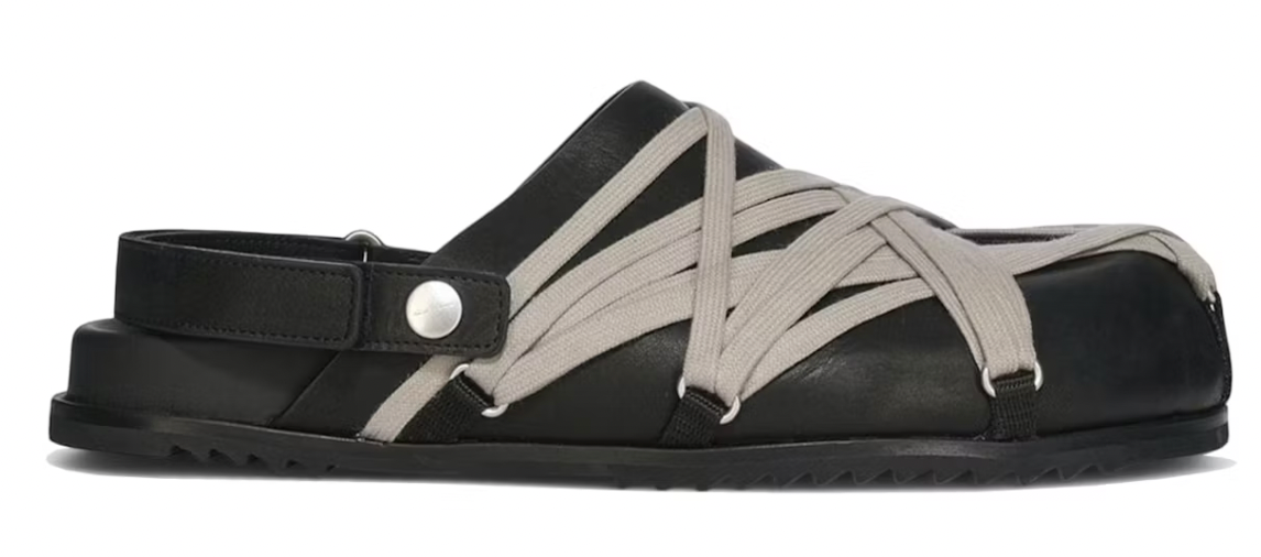 Rick Owens Hollywood Megalaced Mule Granola