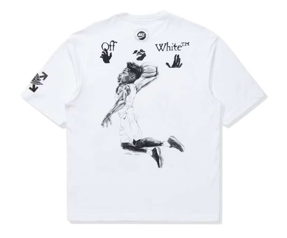 OFF-WHITE x Jordan T-shirt White