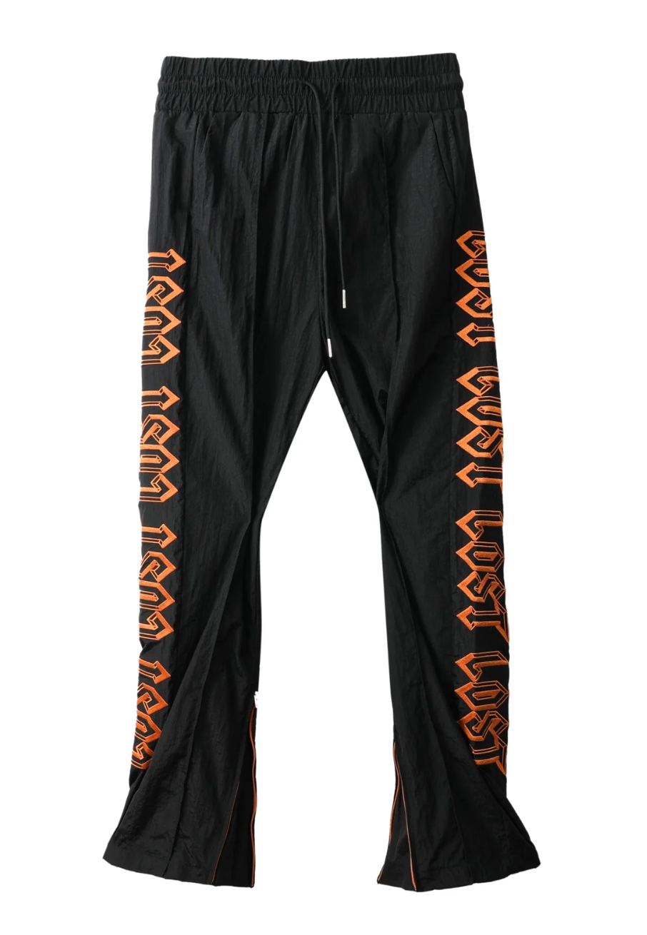 Lost Intricacy V3 Track Pants Black Orange