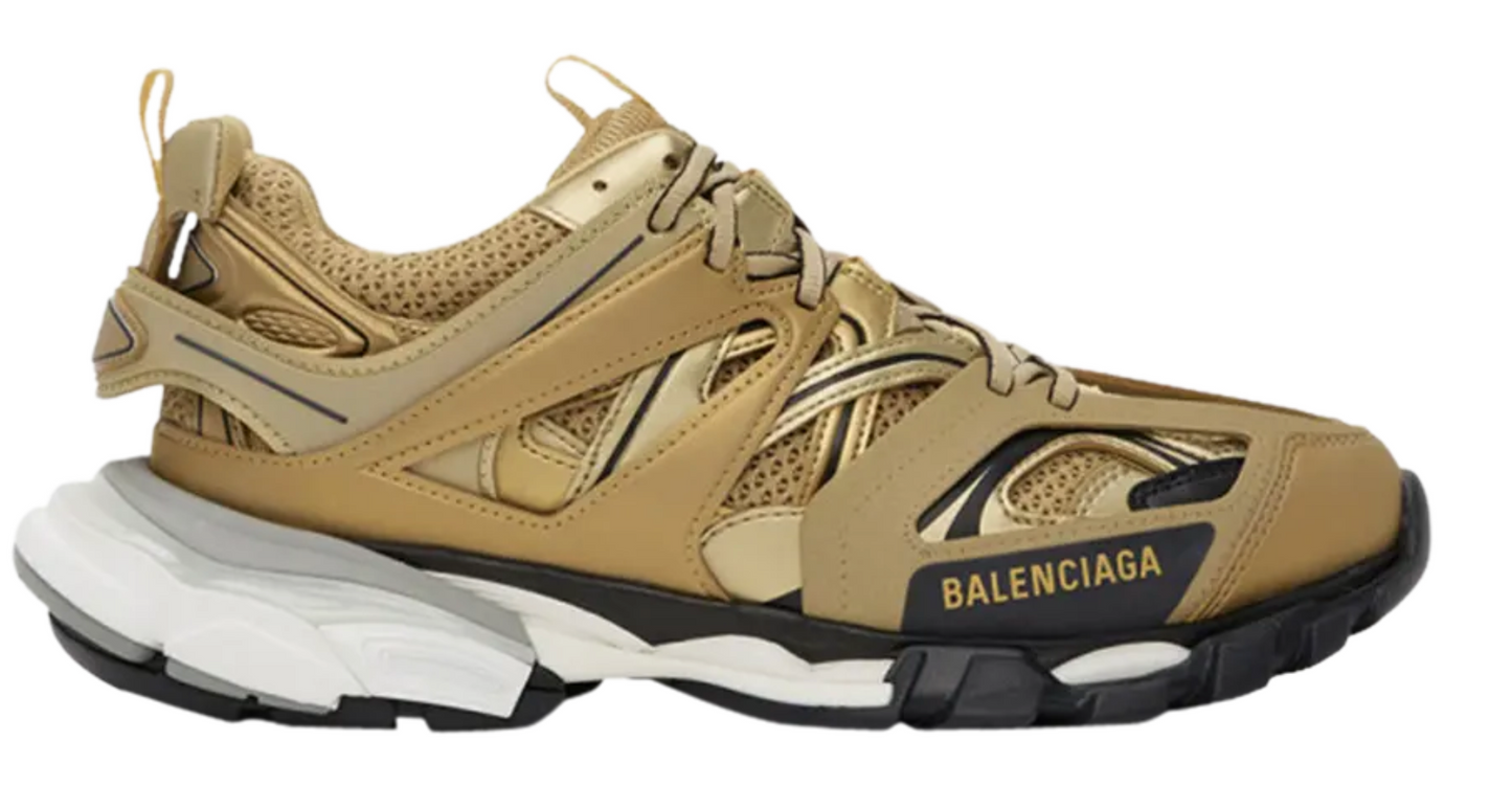 Balenciaga Track Trainer Gold
