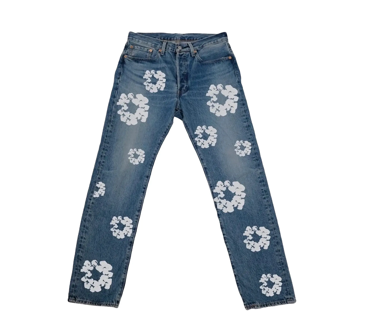 Denim Tears x Levi's Cotton Wreath Jean Blue