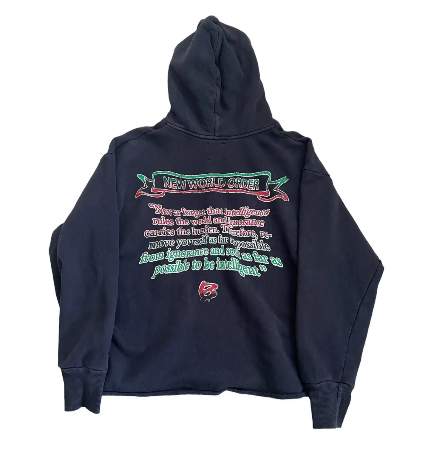Barriers Black Moses Hoodie Black