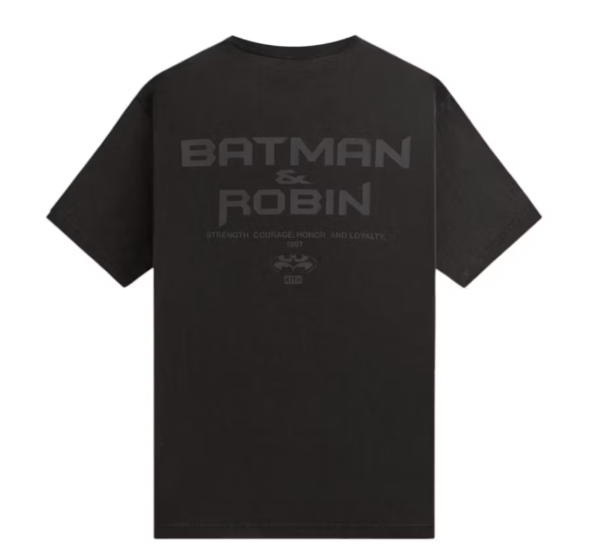 Kith x Batman Just Us Vintage Tee Black