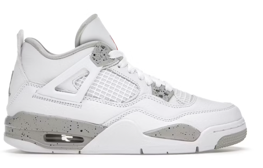 Jordan 4 Retro White Oreo 2021 (GS)
