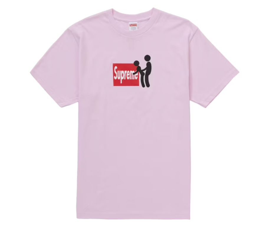 Supreme Stick Tee Pink