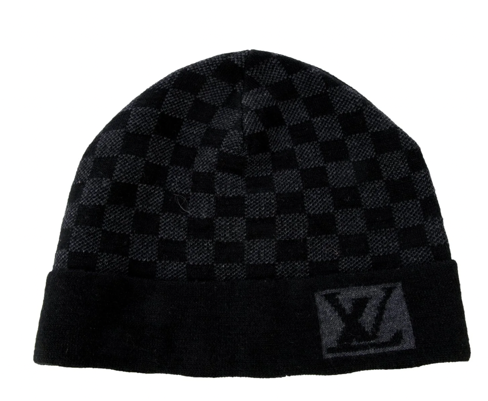 Louis Vuitton Petit Damier Wool Beanie