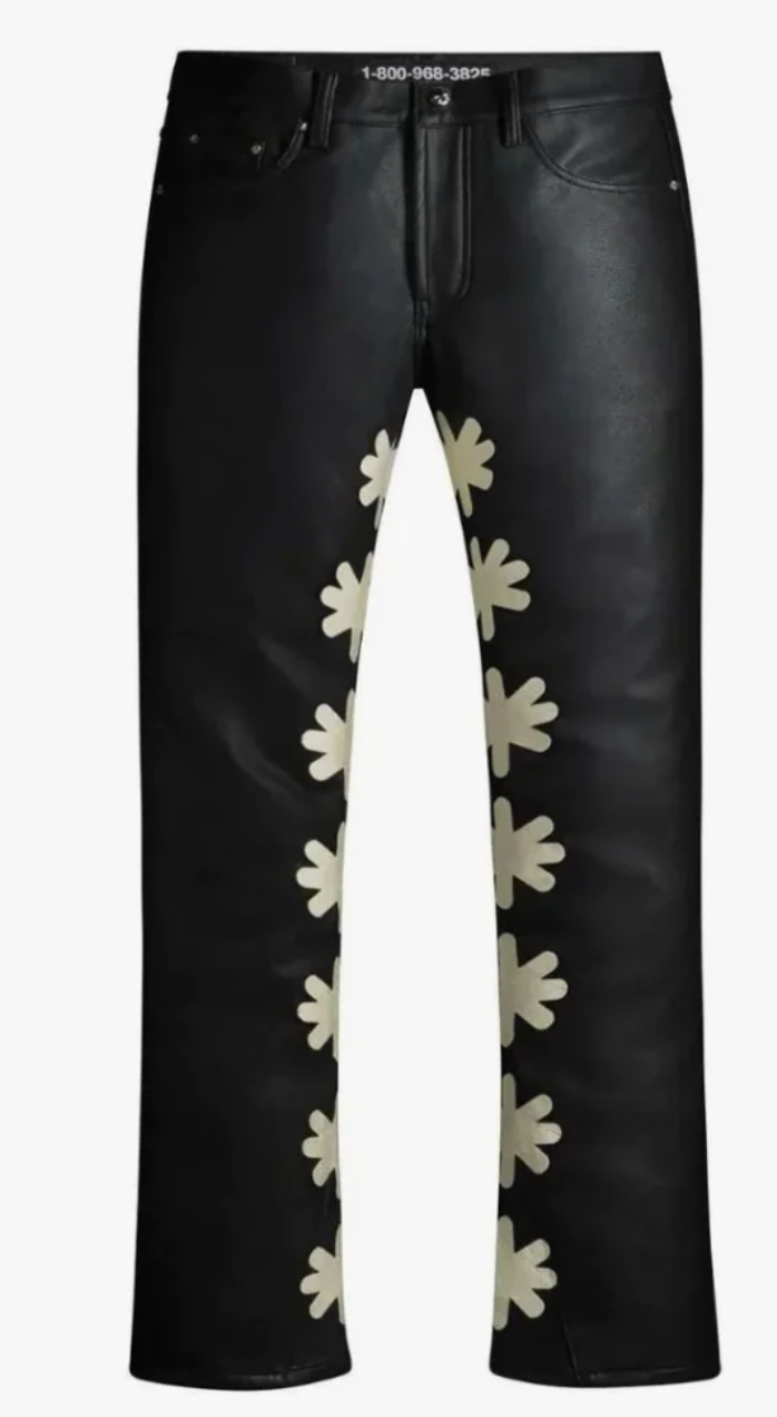 Lost Shdws Leather Pants Black Bone
