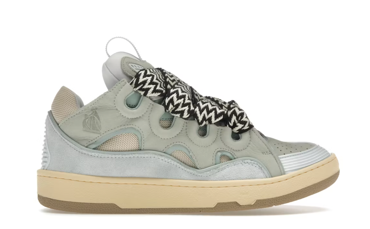 Lanvin Leather Curb Light Blue Gum