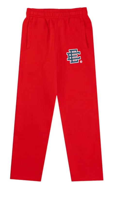 Eric Emanuel EE Basic Sweatpant Red/Navy