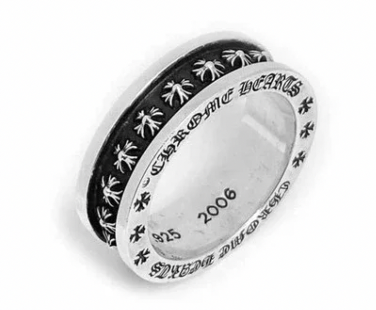 Chrome Hearts Tiny CH Plus Spinner Ring