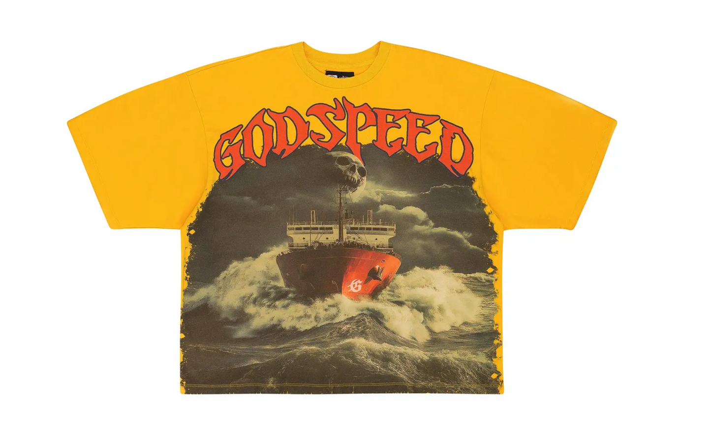 Godspeed Sea Sick Shirt Yellow