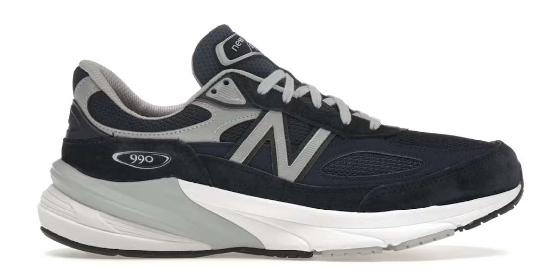 New Balance 990v6 MiUSA Navy White